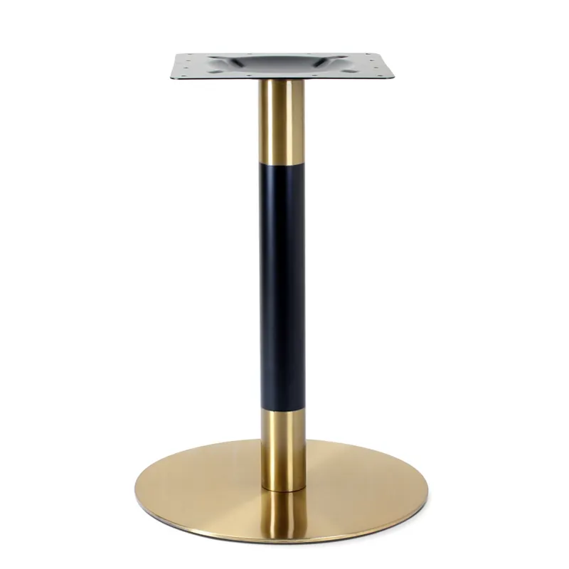 Factory direct sale Stainless Steel Table Legs Furniture Feet Cabinet Feet Gold Metal table Legs Cast Iron Coffee Table Base