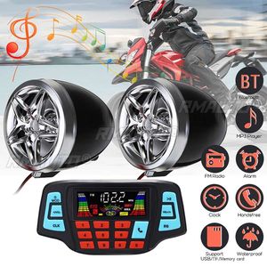Motorstudio Audio Geluidssysteem Stereo Speakers Fm Radio Mp3 Muziekspeler Scooter Atv Afstandsbediening <span class=keywords><strong>Alarm</strong></span> <span class=keywords><strong>Speaker</strong></span> Scooter - Product Image 4