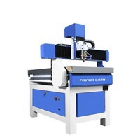 Laser parfait-6090 2kw broche bois artisanat acrylique PVC publicité lettre paquet contreplaqué MDF CNC routeur Machines