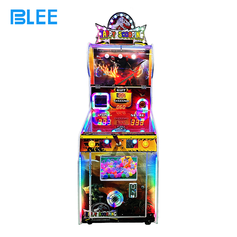 Coin Operated Catch The Ball Redemption Game Center Arcade Happy Scooping Arcade Redemption Games Machines