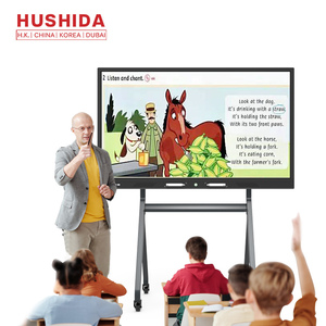 Lớp Học 55 Inch Cao Hơn Truyền Hồng Ngoại Cảm Ứng Khung Trẻ Em Led Tương Tác Tv Màn Hình Cảm Ứng Bảng Trắng Cho Nghệ Thuật - Product Image 4