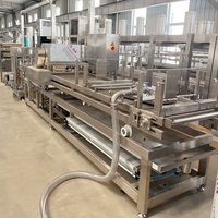 Ligne de production de peaux de tofu commerciales directes usine, machine automatique de fabrication de feuilles de tofu pour usine alimentaire de soja