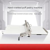Machine à pâte feuilletée compacte, petite laminoir à pâte de table, manuelle et électrique, pour boulangerie