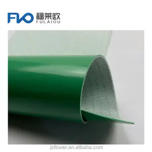 맞춤형 녹색 난연성 PVC 공항 물류 컨베이어 벨트