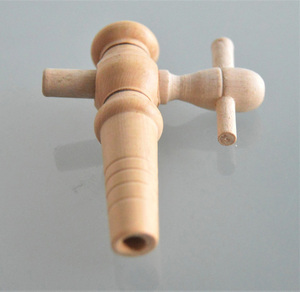 Grifo de madera para barril de vino, grifo de cerámica para tarro, grifo de madera para barril, válvula de madera para barril de vino y whisky - Product Image 4
