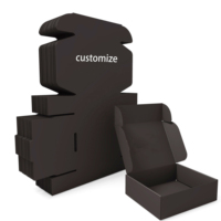 Cajas de Cartón para Envíos Personalizadas de Lujo al por Mayor, Materiales Reciclados de Alta Gama, Ecológicas, Reutilizables y Plegables para Empaque de Calcetines
