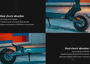 Scooter Eléctrico Todoterreno Plegable de Aleación de Aluminio <span class=keywords><strong>JLM</strong></span> G4, 60V, Ultra Larga Duración, 70km/h, IP54 Impermeable, Doble Motor, 120kg - Product Image 5