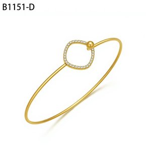แฟชั่น BRAZALETE กำไลเซอร์โคเนีย B1151 สำหรับผู้หญิงเครื่องประดับคุณภาพสูง - Product Image 2
