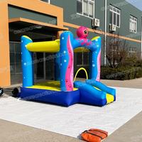 Videur gonflable amusant de cour personnalisable avec piscine château de trampoline gonflable d'Halloween maison de rebond d'événement pour enfants