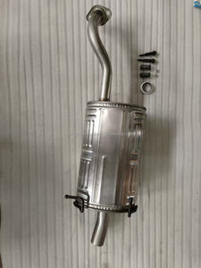 Silenciador trasero de acero inoxidable para 2002/2004/2006/2008 para sistema de escape automático de 2.0L/2.4L de - Product Image 3