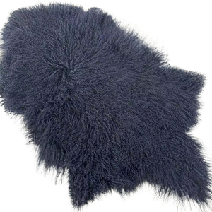 Chính hãng Tây Tạng Mông Cổ da cừu khu vực Thảm len dài xoăn tóc ẩn lông thú tấm da mat Thảm ném cho phòng ngủ phòng khách - Product Image 2