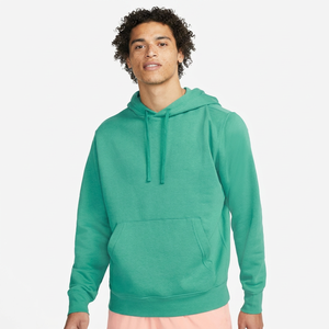 Sudaderas con Capucha de Felpa para Hombre, 100% Algodón, Color Sólido, Básicas, Resistentes al Viento, Cálidas para Invierno, con Bordado - Product Image 1