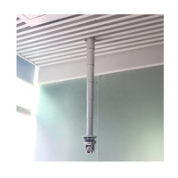 Support de projecteur télescopique dissimulé au plafond en alliage d'aluminium et acier laminé à froid, livraison rapide, solutions intelligentes