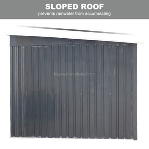 <span class=keywords><strong>Abri</strong></span> de jardin pour vélos en acier galvanisé, écologique, résistant aux rongeurs, imperméable, verrouillable, avec 4 supports pour vélos - Product Image 4