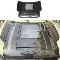 Capó Delantero de Fibra de Carbono Personalizado en Oferta, Capó de Fibra de Carbono Transparente para Land Rover Defender