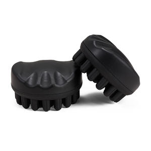 उच्च गुणवत्ता वाले प्लास्टिक कंघी मुड़ा कर्लिंग उपकरण स्पंज शैम्पू ब्रश बाल मोड़ स्पंज कर्लिंग बाल ब्रश - Product Image 1