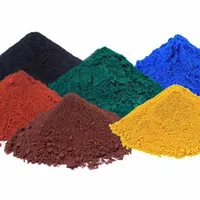 Iron Oxide Red Powder, Black, Yellow