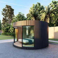 Casa Prefabricada Circular Personalizable Tipo Domo para Hotel, Casa Redonda para Uso Residencial, Cabaña Prefabricada, Casa Modular, Mini Casas Prefabricadas Modulares