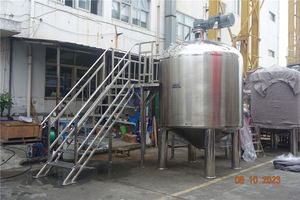 5 Ton Vertical Atmospheric Bioreactor Tank Enamel Reactor Equipment for Manufacturing Plant With 220V Pump and Motor - Product Image 6