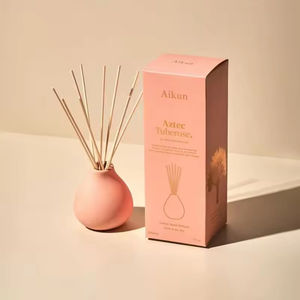Aikun Bulk Luxury 150ml <b>Ceramic</b> Bottle Elegant Shape Floral Scent Gift Box Aromatherapy <b>Diffuser</b> Set with Home Hotel Decoration - Product Image 1