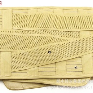 Lumbar Support <b>Belt</b> Full <b>Elastic</b> Breathable Wide Steel Plate Waist Support For Women Adult Fitness Body Shaping - Product Image 4