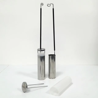 Recipiente Criogénico Portátil de Aluminio de 3L para Nitrógeno Líquido, Tanque de Presión para Ganadería YDS-3, 1 Año de Garantía