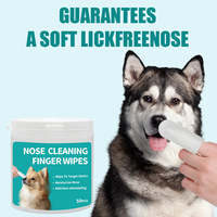 Toallitas Húmedas Desechables para Limpieza de Nariz y Patas de Mascotas, Suaves, Sin Perfume, Envueltas Individualmente, con Logotipo Personalizado al por Mayor