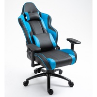 Chaise de jeu de luxe, échantillon gratuit, vente en gros, vente chaude, chaise d'ordinateur confortable, chaise de jeu de haute qualité avec base en métal
