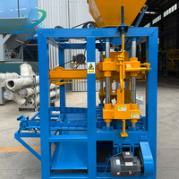 Prix d'usine – Machine semi-automatique QT4-24 pour la fabrication de blocs, machine à briques, machine à béton creux – Vente directe