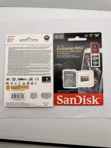 Nueva <span class=keywords><strong>tarjeta</strong></span> de memoria original SanDisk Extreme Pro de alta velocidad, 16GB, 64GB, 128GB, 256GB con adaptador - Product Image 5