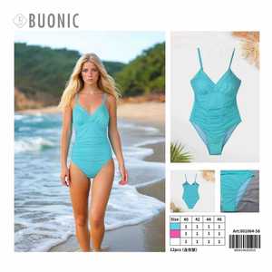 Costume da bagno intero da donna Buonic turchese taglia 40 42 44 46 Beachwear - Product Image 1