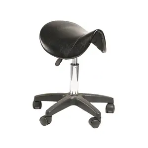 Cheap customized hair salon master classic use saddle chair for sale