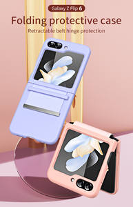 Étui rigide PC à la mode avec housse de protection à charnière de ceinture souple pour Samsung pour Galaxy Z Flip6 <span class=keywords><strong>Compatible</strong></span> avec Flip5 Flip4 F - Product Image 2