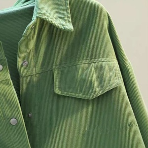 Kemeja Korduroi Wanita Atasan Blus Wanita Kemeja Korduroi Longgar - Product Image 6