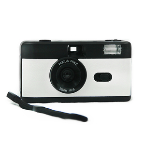 Behoestar — Mini <span class=keywords><strong>appareil</strong></span> <span class=keywords><strong>photo</strong></span> plastique, caméra instantanée, avec flash, mise au point fixe, Vintage, couleur noire, Film 35mm - Product Image 1