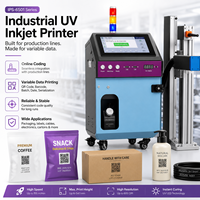 Printer UV Inkjet Industri untuk Lini Produksi Kemasan Makanan dengan Data Variabel, Kode QR, dan Pengkodean Online Kecepatan Tinggi