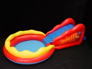 Piscine gonflable pour enfants, jeu d'éclaboussures, <span class=keywords><strong>pataugeoire</strong></span> pour enfants, jeu d'eau pour s'amuser en été dans la cour d'herbe - Product Image 4
