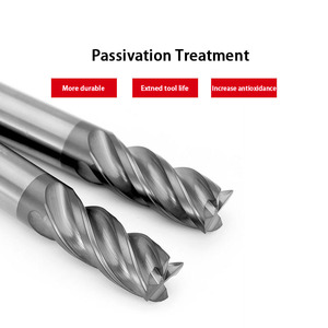 Dao phay đầu vuông Solid Carbide 3/4 cạnh, dòng HG, HRC60, chuôi Weldon, có thể tùy chỉnh ODM/OEM, dùng cho phay kim loại CNC - Product Image 5