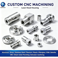 Boîtier de protection en aluminium OEM 5052 pour tête d'outil laser, fabriqué par CNC, pour équipements de machines de traitement laser industriels