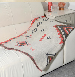 Nueva Manta Decorativa Tejida con Diseño Floral para Sofá, Ideal para Festivales y Siestas al Aire Libre - Product Image 3