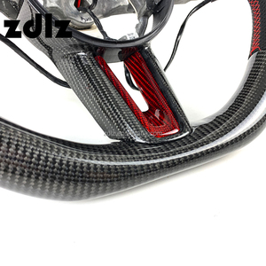 พวงมาลัย LED สำหรับรถยนต์ Mazda 3 6 CX5 CX7 <span class=keywords><strong>CX8</strong></span> CX30 CX90 พวงมาลัยคาร์บอนไฟเบอร์ สามารถปรับแต่งได้ - Product Image 5