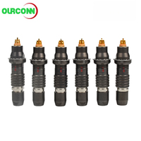 OURCONN Automotriz Tipos de conectores eléctricos Conectores Push Pull FGG 2-30 Pines Macho Hembra Circular