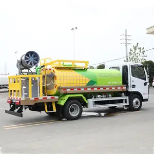 Dongfeng su tankeri 4X2 5000L yeni Sprinkler su deposu kamyon