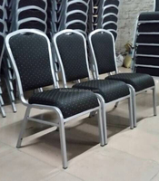 Chaises de banquet modernes en métal Hangmei HM-S77 pour restaurant, mariage et usage commercial - Vente en gros de meubles à Foshan |   Chaises