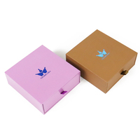Boîte cadeau de luxe sur mesure, nouvelle arrivée, haut de gamme, avec logo, finition mate, tiroir, design personnalisé, carton rigide, cosmétique, parfum