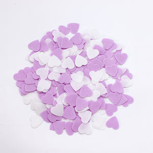メーカー製ペーパーソープシート 可愛い携帯用ハート型花びらソープペーパー バスコンフェッティ - Product Image 2