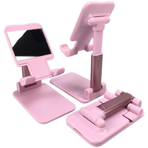 New Arrivals Fresh Color <b>Phone</b> Holder Adjustable Height Stretch Folding Desktop Mobile <b>Phone</b> <b>Stand</b> Holder - Product Image 3