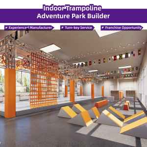 Bettaplay trẻ em trong nhà mềm chơi phòng tập thể dục khóa học trở ngại <span class=keywords><strong>NINJA</strong></span> CHIẾN BINH cảm giác tích hợp thiết bị tùy chỉnh kích thước tối đa công suất 300 - Product Image 3