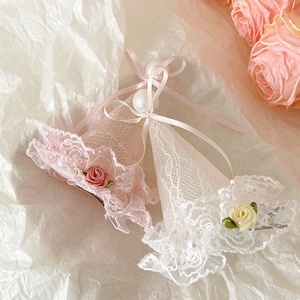 Girly Aesthetic Flower Bowknot Einfarbig Große Krokodil klemmen Mode Sweet Lightweight auf Lager Haarnadeln Zubehör für Kinder - Product Image 4