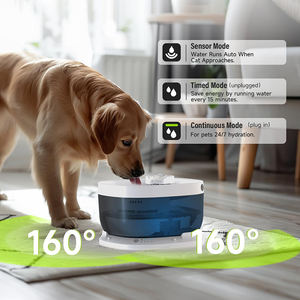 Fontaine à eau pour chat 7L Fontaine à eau pour chien Super silencieuse Distributeur de boisson pour animaux de compagnie Pompe et robinet silencieux Conception adaptée aux chats et aux chiens - Product Image 6